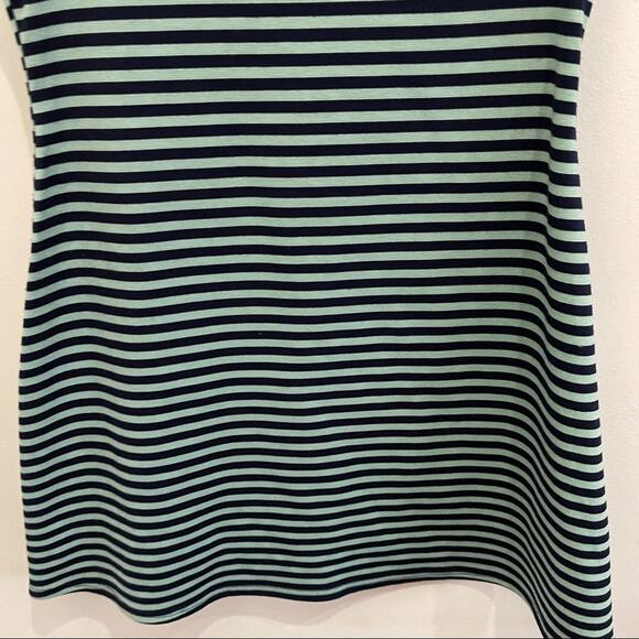 Free People Beach On The Line Stripe Blue Dress Size XS - Picture 4 of 7